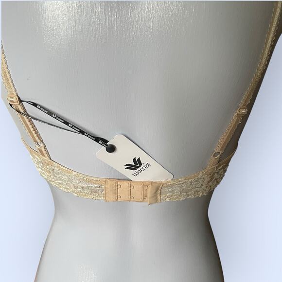 Wacoal Embrace Lace Bra Underwire Sand Beige Woman’s 30DD 853191 New NWT - Picture 6 of 11